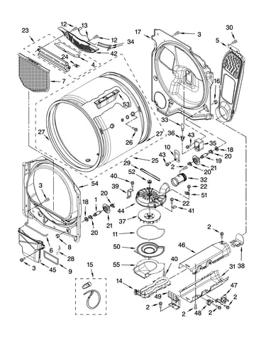 Bulkhead parts, optional parts (not included)