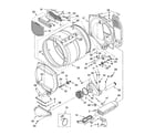 Maytag MEDC700VJ0 bulkhead parts, optional parts (not included) diagram