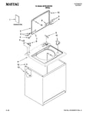 Top and cabinet parts