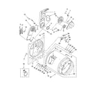Amana YNED4500VQ0 bulkhead parts, optional parts (not included) diagram
