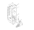 Amana ASD2522WEW00 refrigerator liner parts diagram