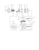 Motor housing and burr assembly parts