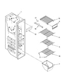 Freezer liner parts