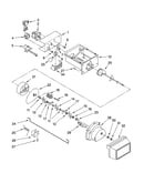 Motor and ice container parts