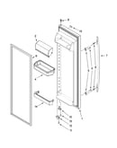 Refrigerator door parts