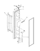 Freezer door parts