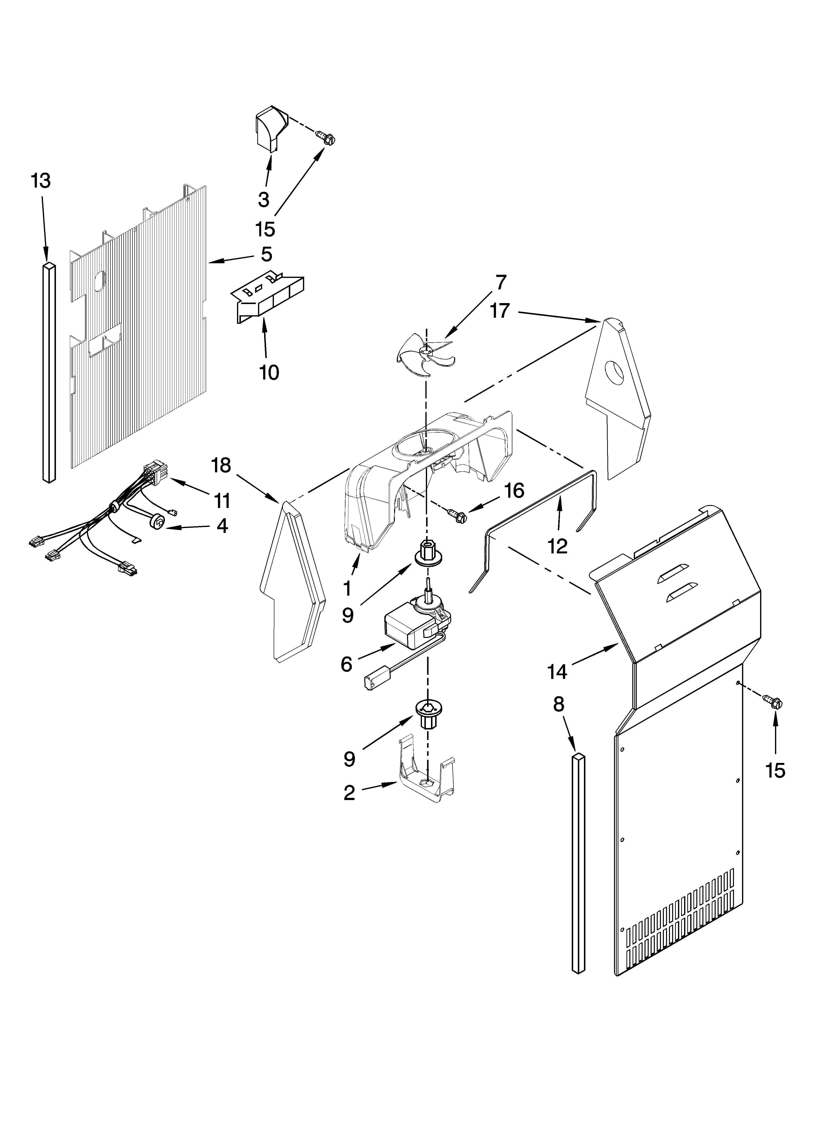 Air flow parts