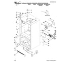 Whirlpool GI5FSAXVY00 cabinet parts diagram