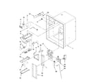Whirlpool GI5FSAXVQ00 refrigerator liner parts diagram