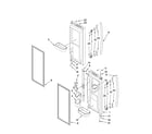 Whirlpool GI5FSAXVA00 refrigerator door parts diagram