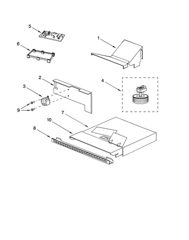 Top venting parts