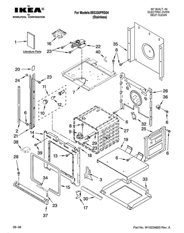 Oven parts