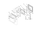 Ikea IBS330PRS04 oven door parts diagram