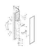 Freezer door parts