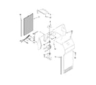 KitchenAid KSRX25FTSS00 air flow parts diagram