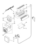 Icemaker parts, optional parts (not included)