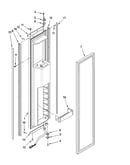 Freezer door parts
