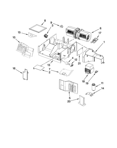 Air flow parts
