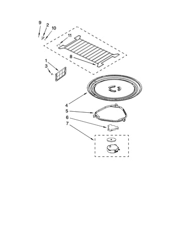 Turntable parts