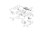 Whirlpool MH2175XST2 air flow parts diagram