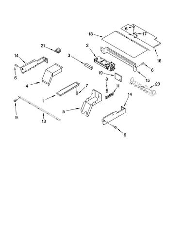 Top venting parts, optional parts