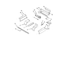 Whirlpool RS696PXGB16 top venting parts diagram