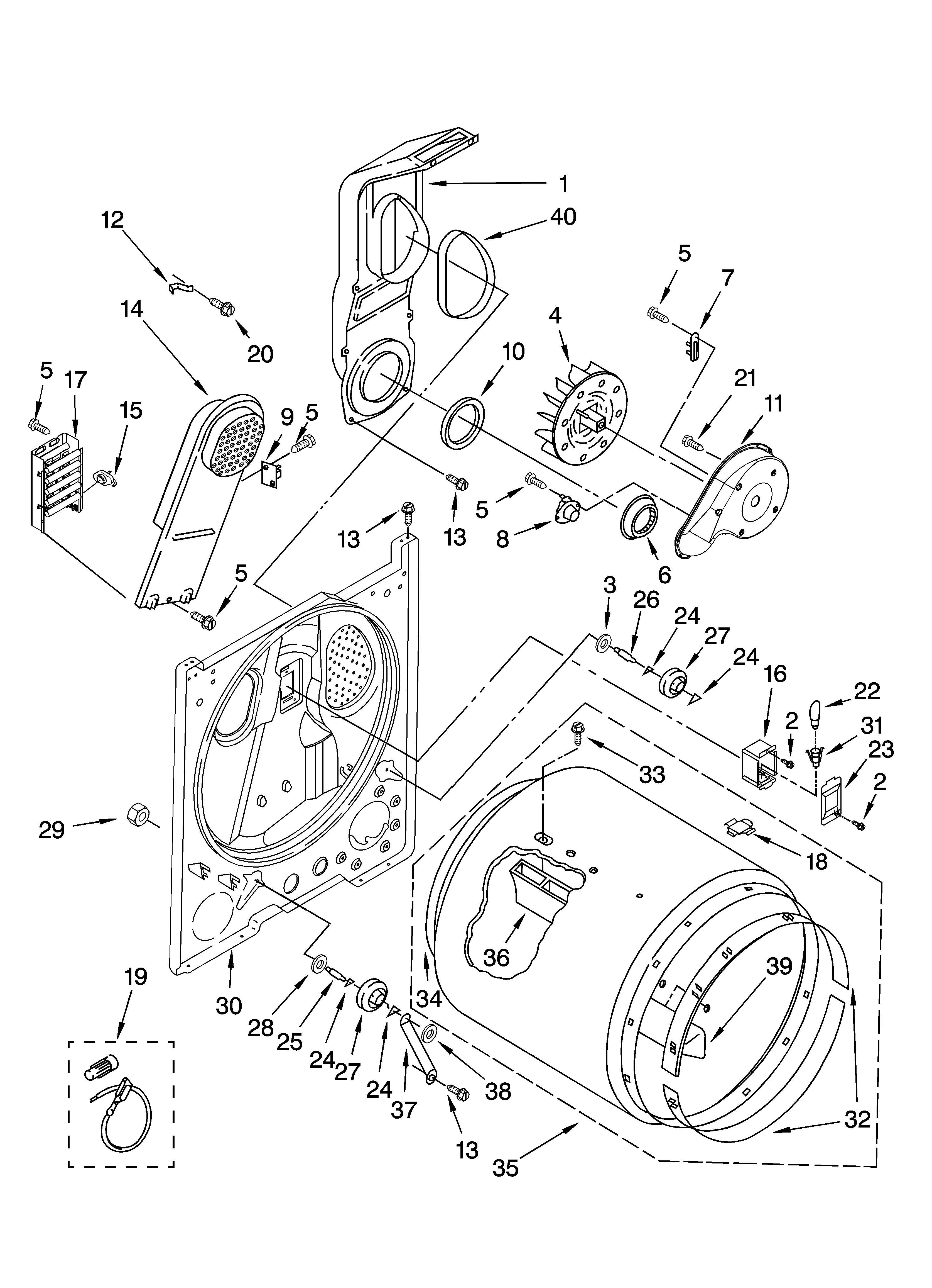 BULKHEAD PARTS, OPTIONAL PARTS (NOT INCLUDED)