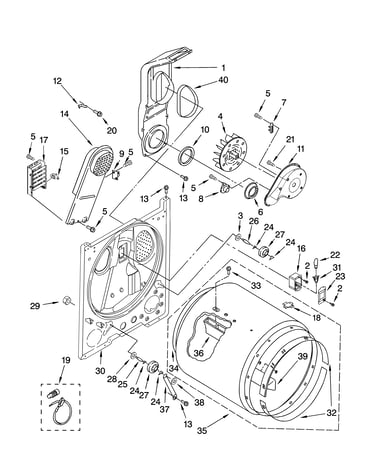 Bulkhead parts, optional parts (not included)