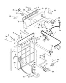 Controls and rear panel parts
