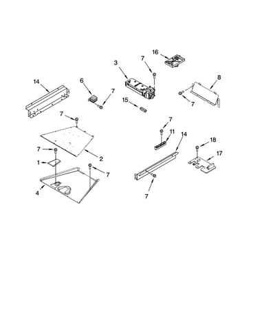 Top venting parts