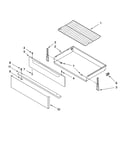 Drawer & broiler parts