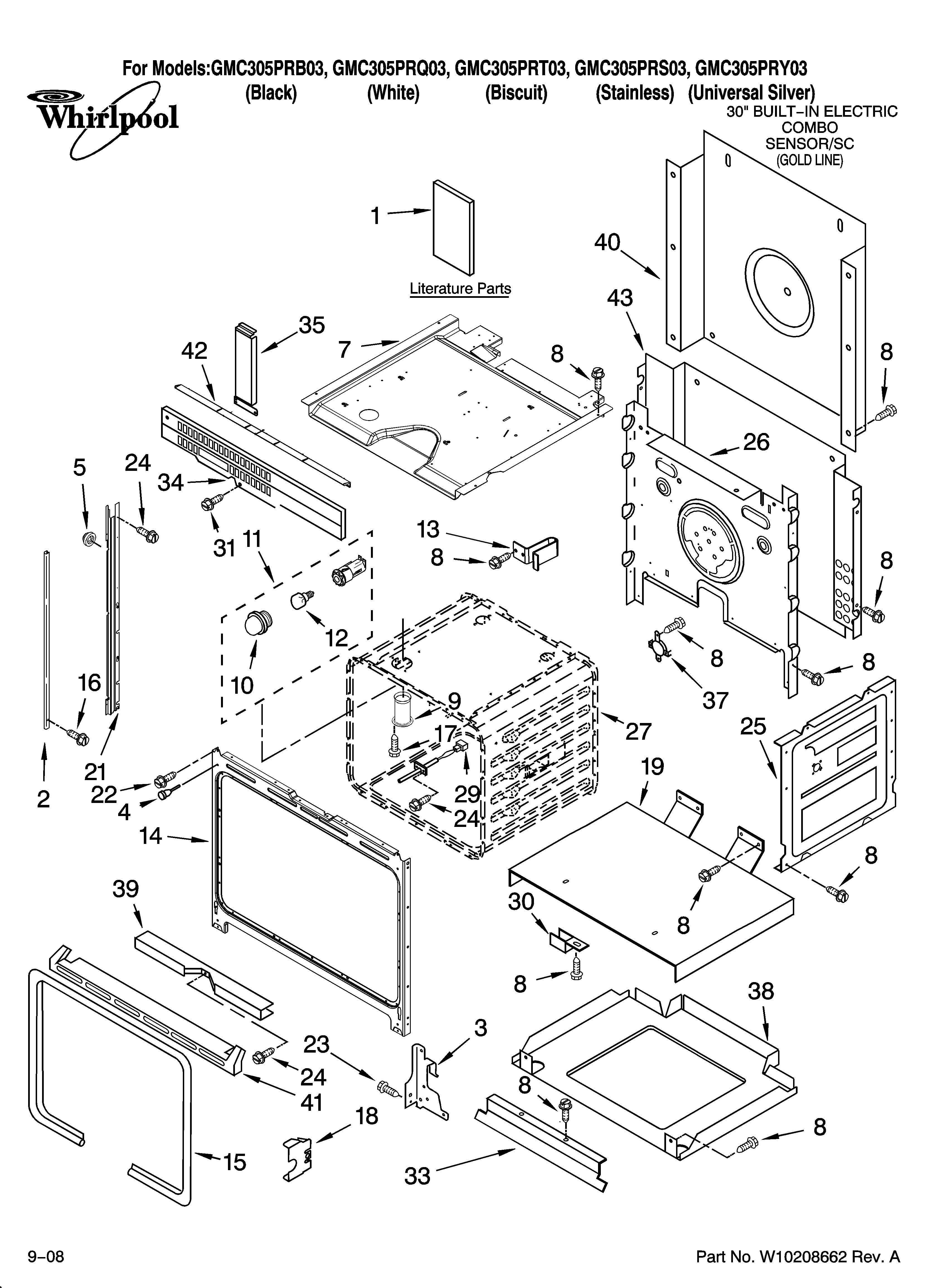 Oven parts