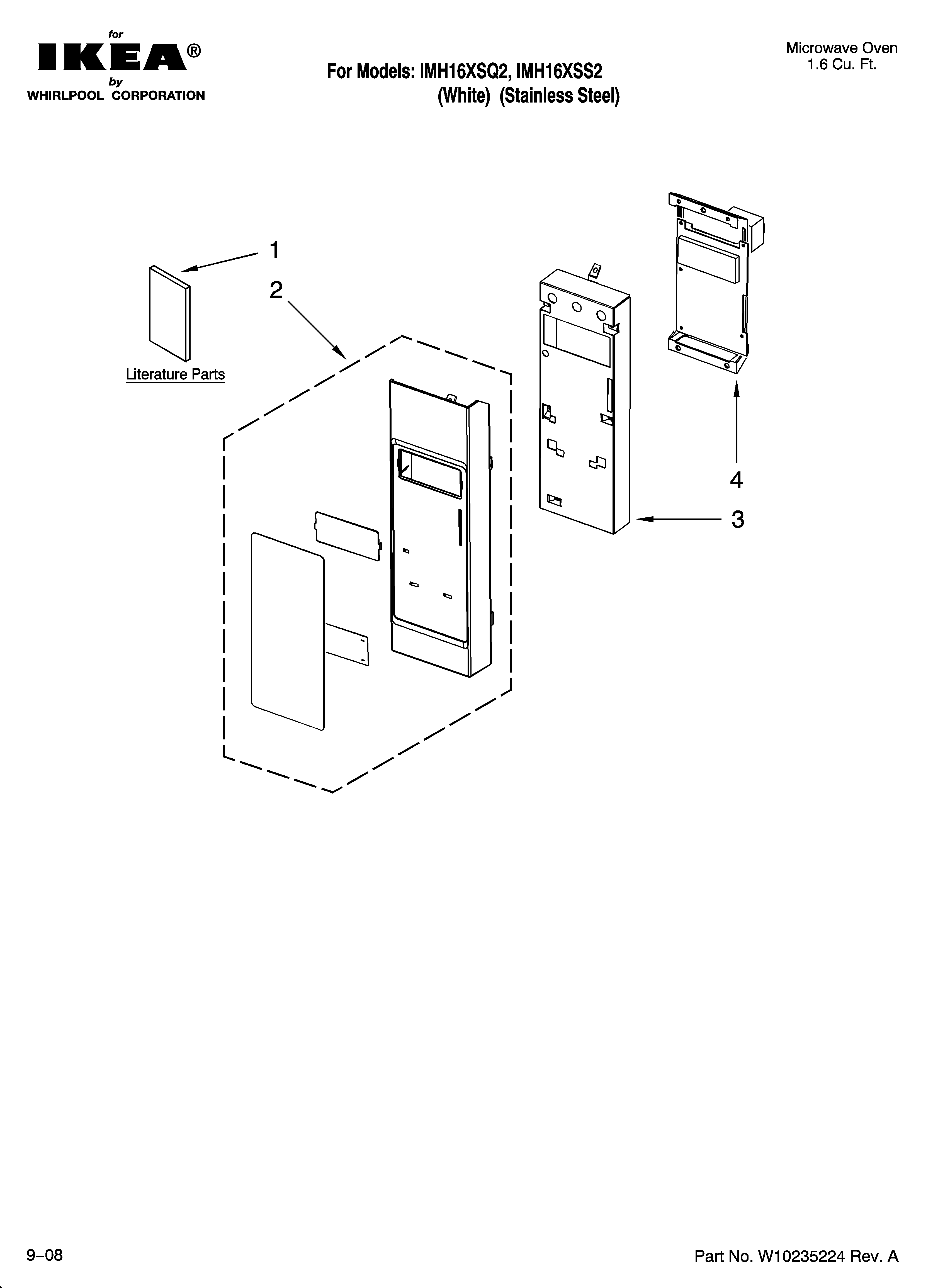 Control panel parts
