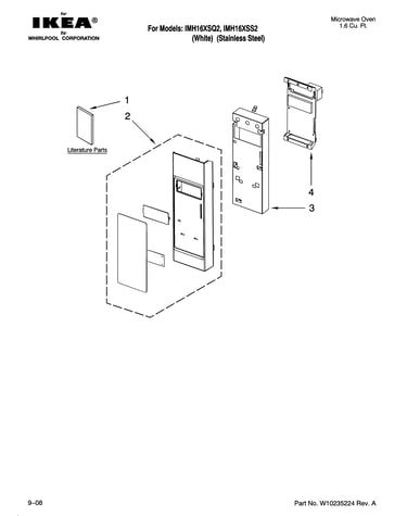 Control panel parts