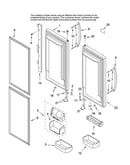 Refrigerator door parts