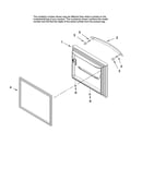 Freezer door parts
