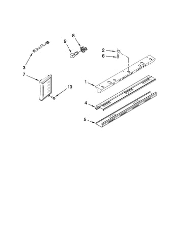 Control panel parts