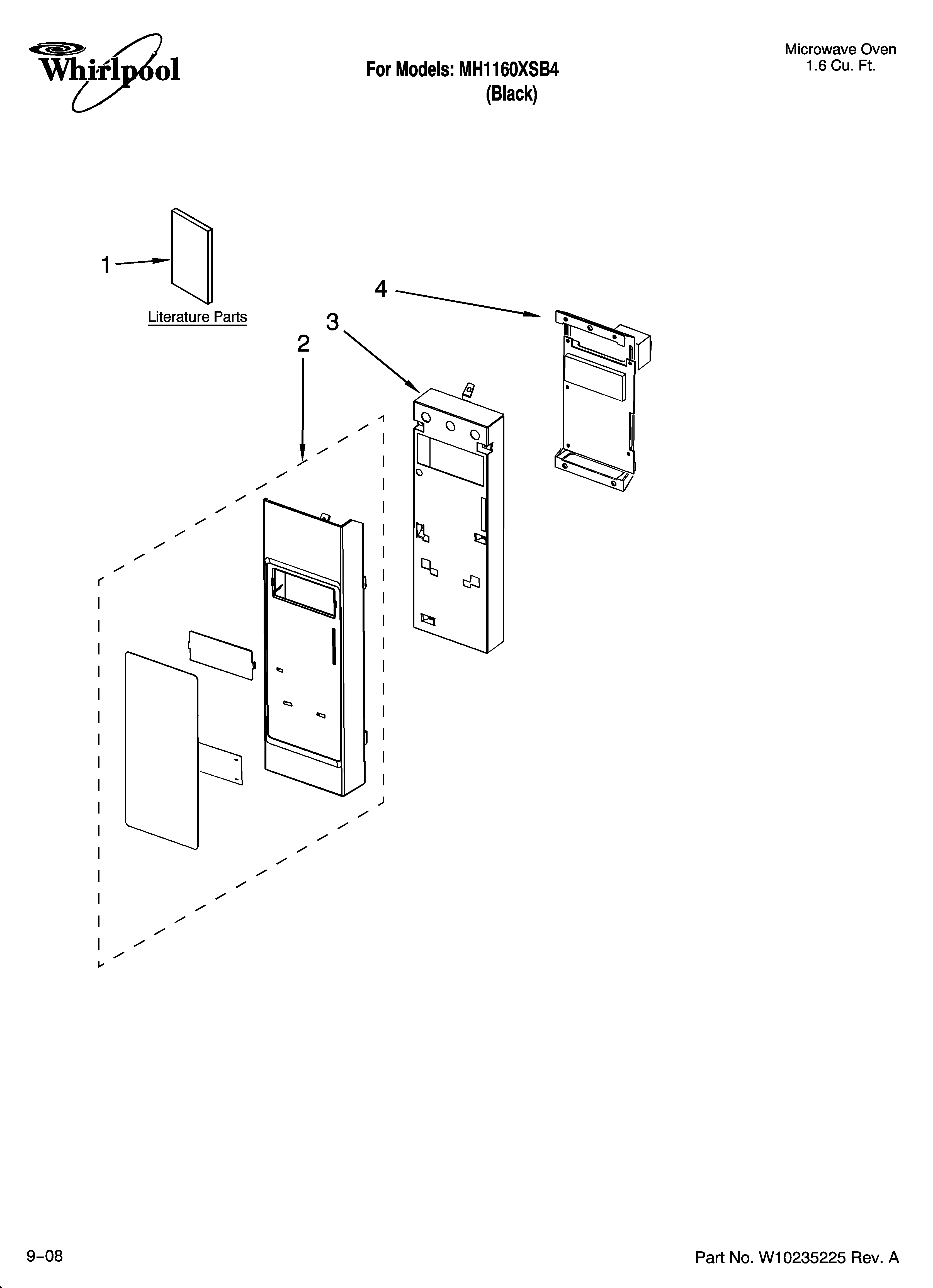 Control panel parts