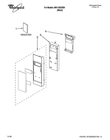 Control panel parts