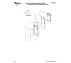 Whirlpool MH1160XSY2 control panel parts diagram