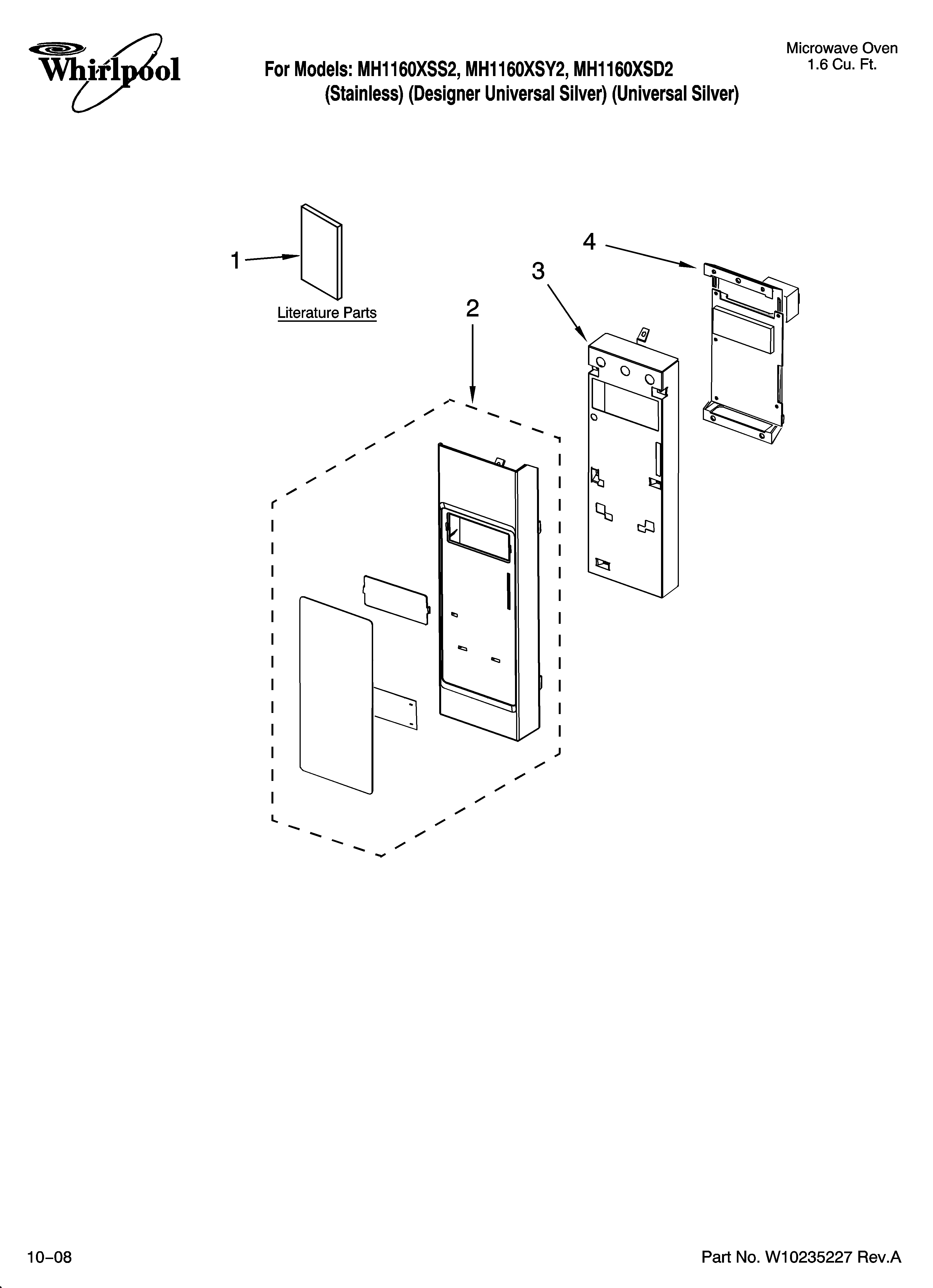 Control panel parts
