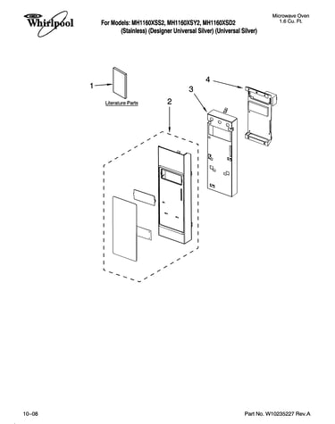 Control panel parts