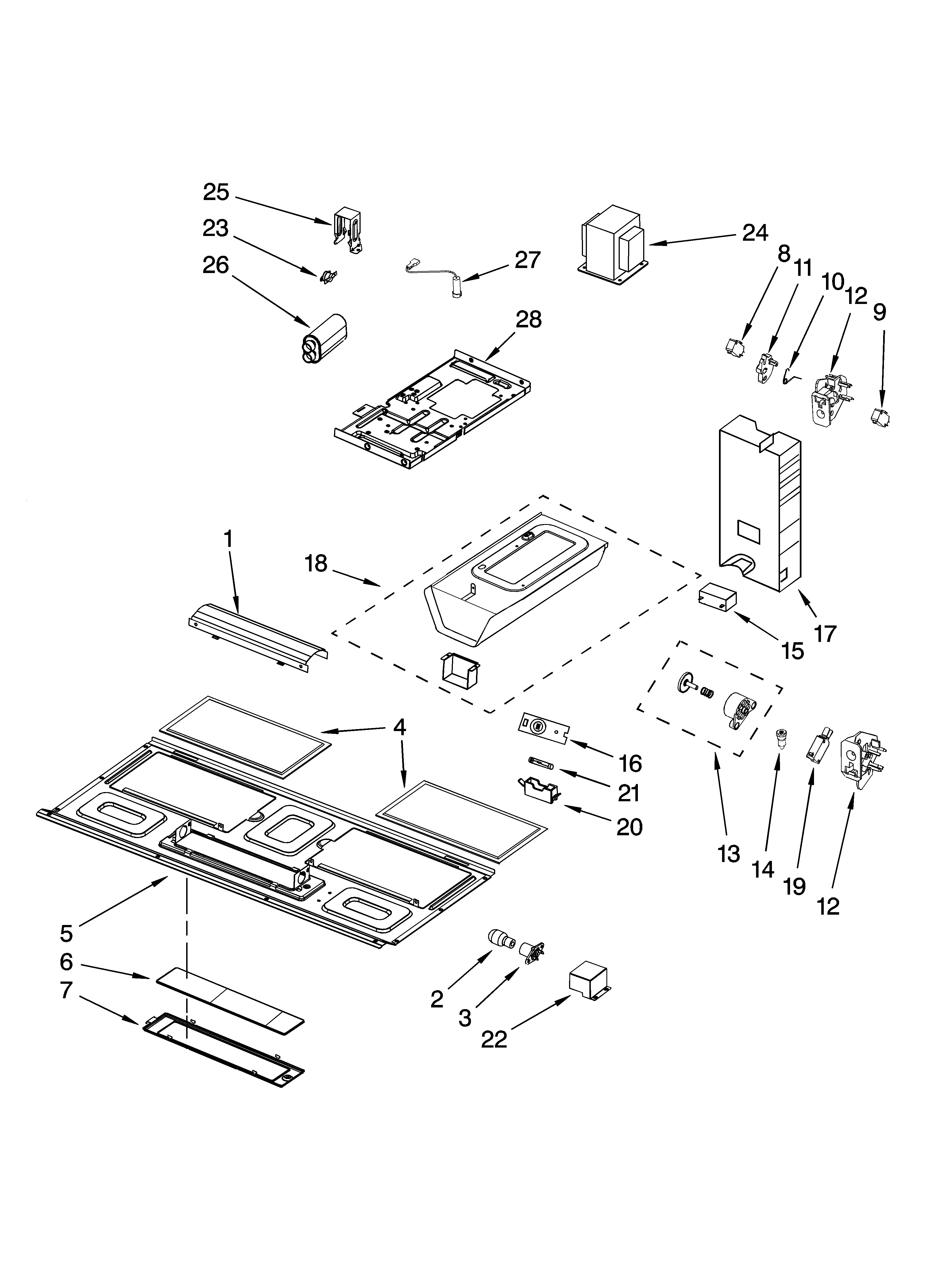 Interior and ventilation parts