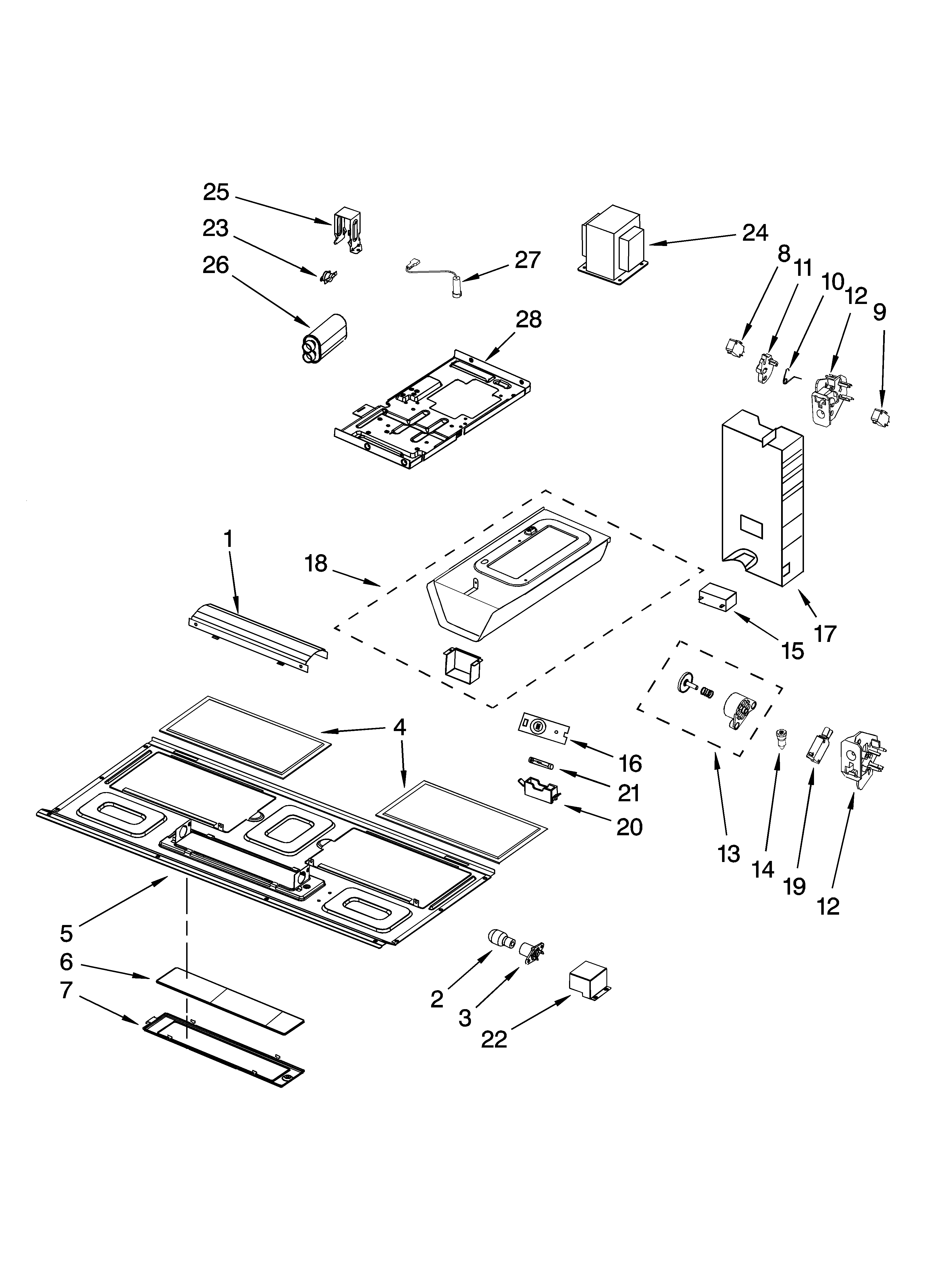 Interior and ventilation parts