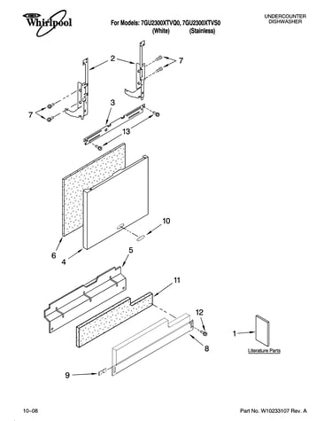 Door and panel parts