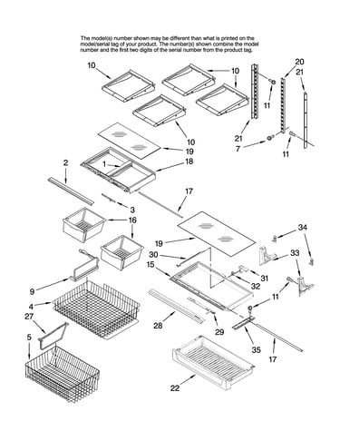 Shelf parts