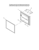 Freezer door parts