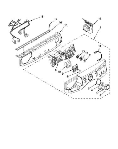 Control panel parts