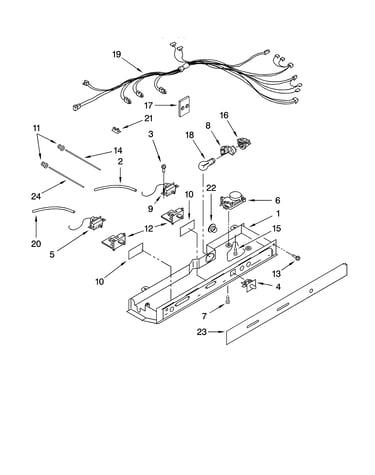 Control parts, optional parts (not included)