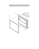Freezer door parts